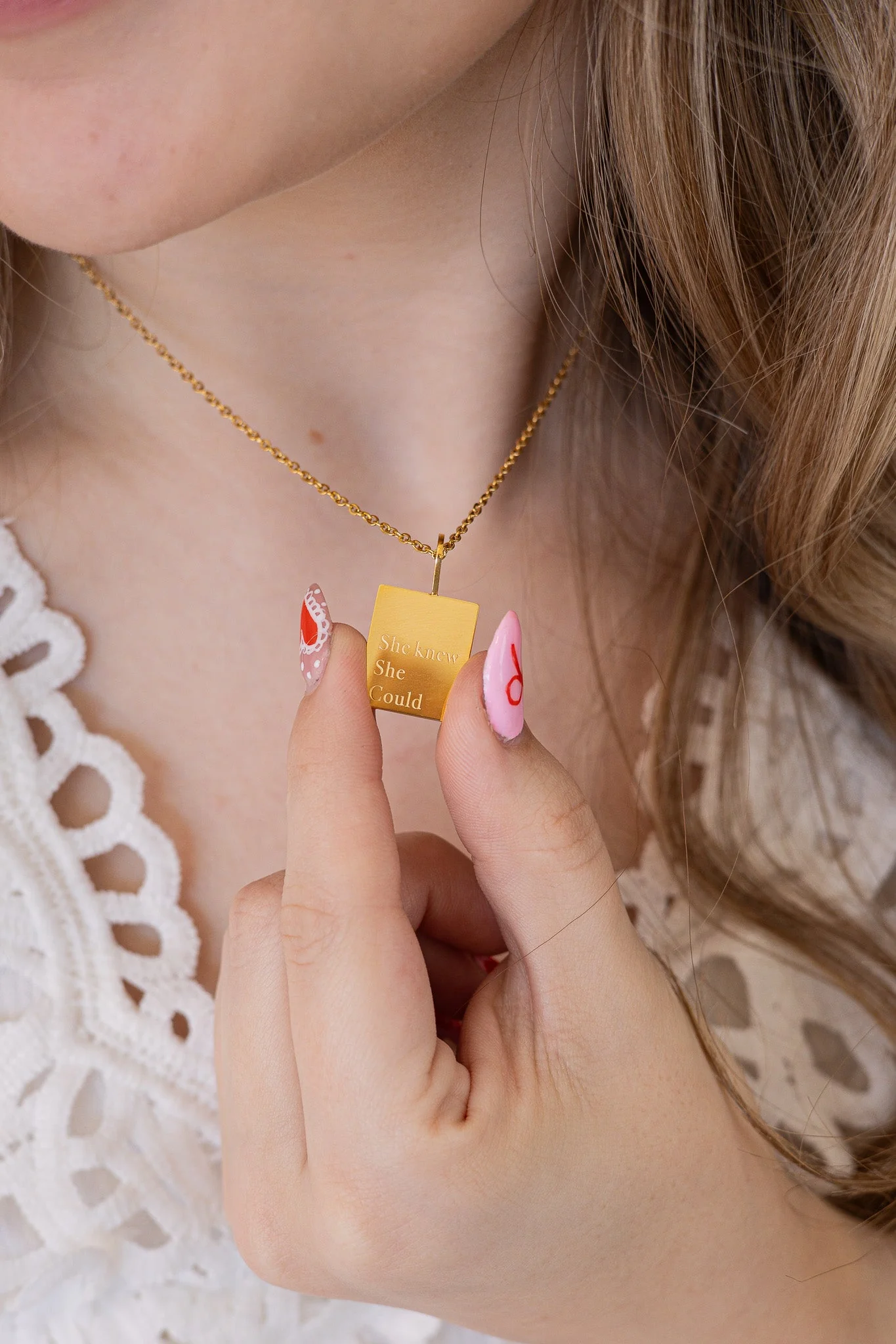 She Knew She Could Necklace - Image 3