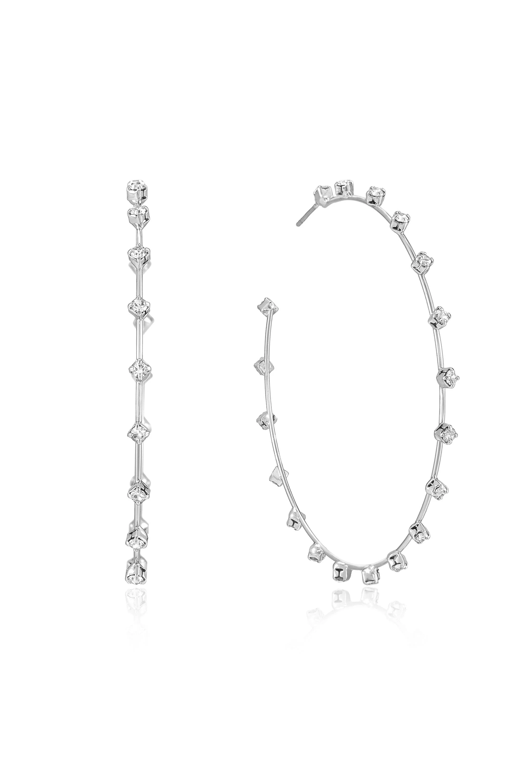Simple Spark Crystal Hoops - Image 13