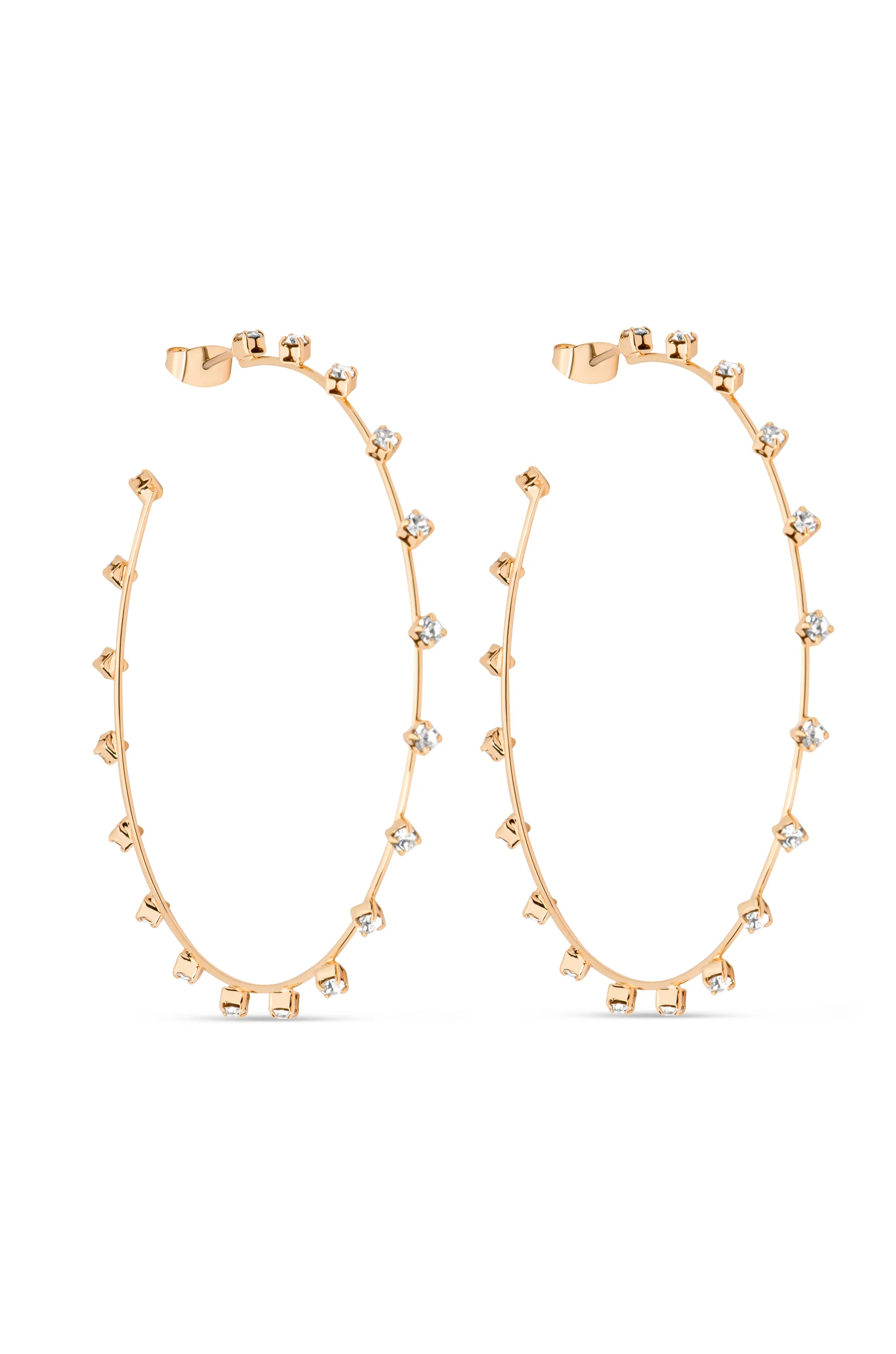 Simple Spark Crystal Hoops - Image 5