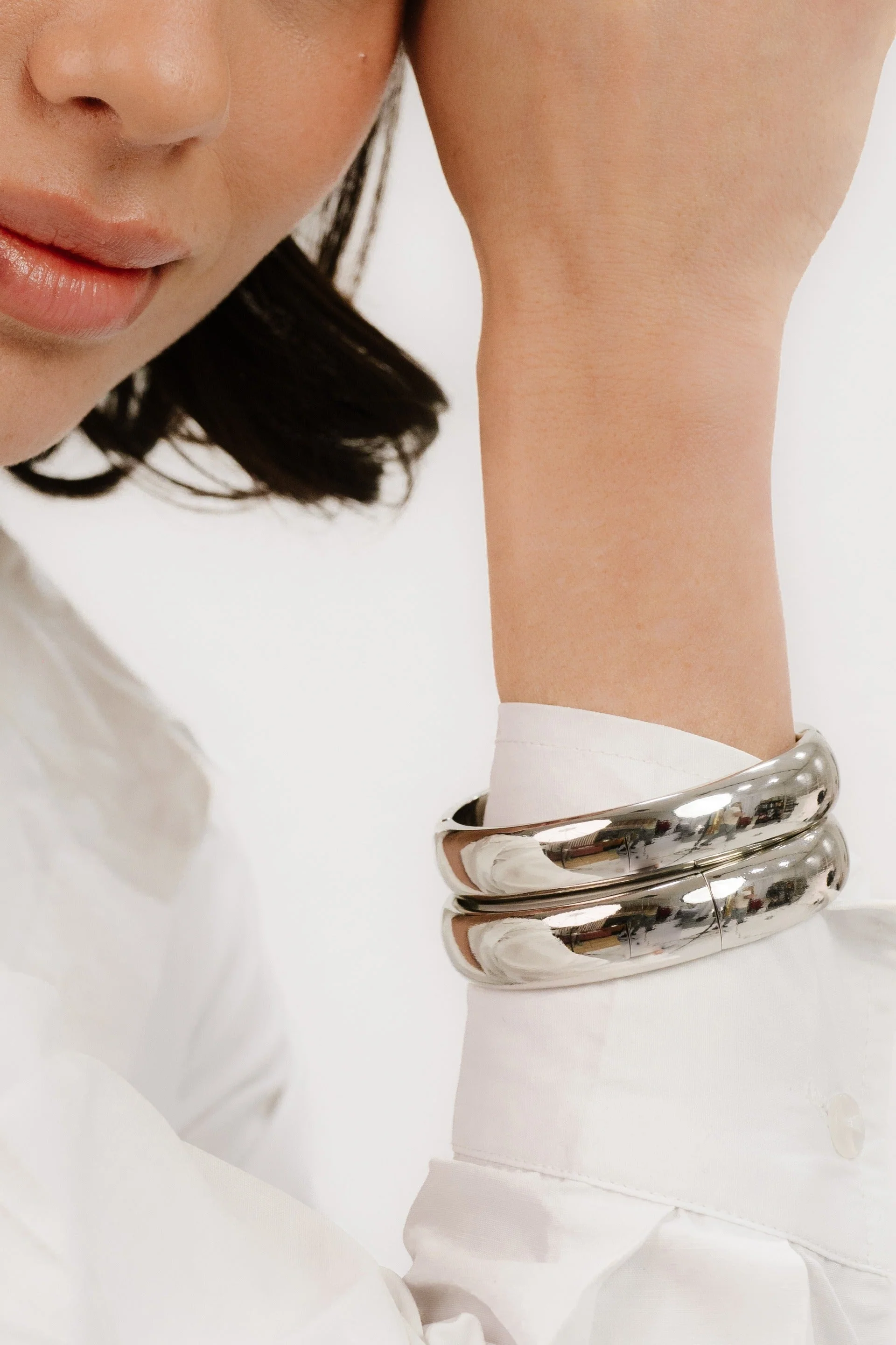 Simple Stack Bangle Set - Image 2