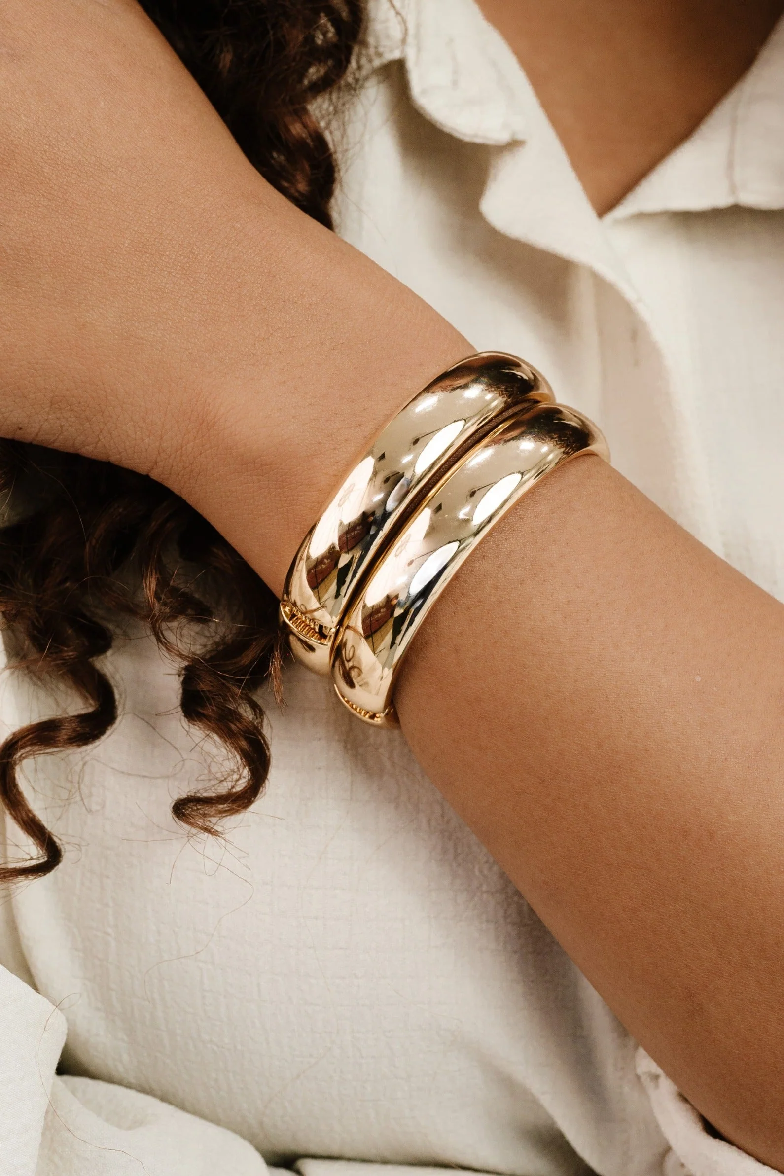 Simple Stack Bangle Set - Image 3