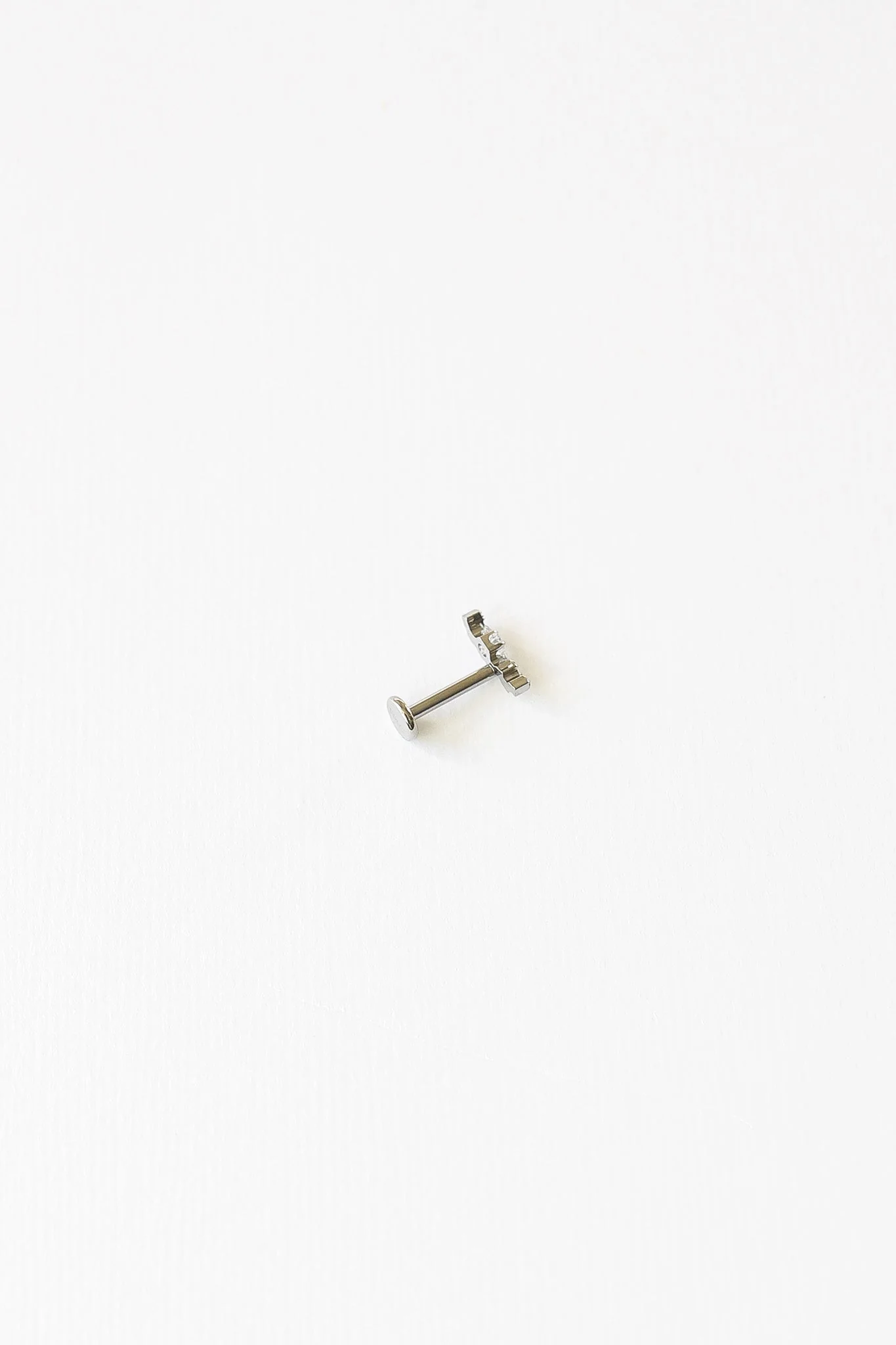 Star Cluster Flat Back Stud Earring - Image 5