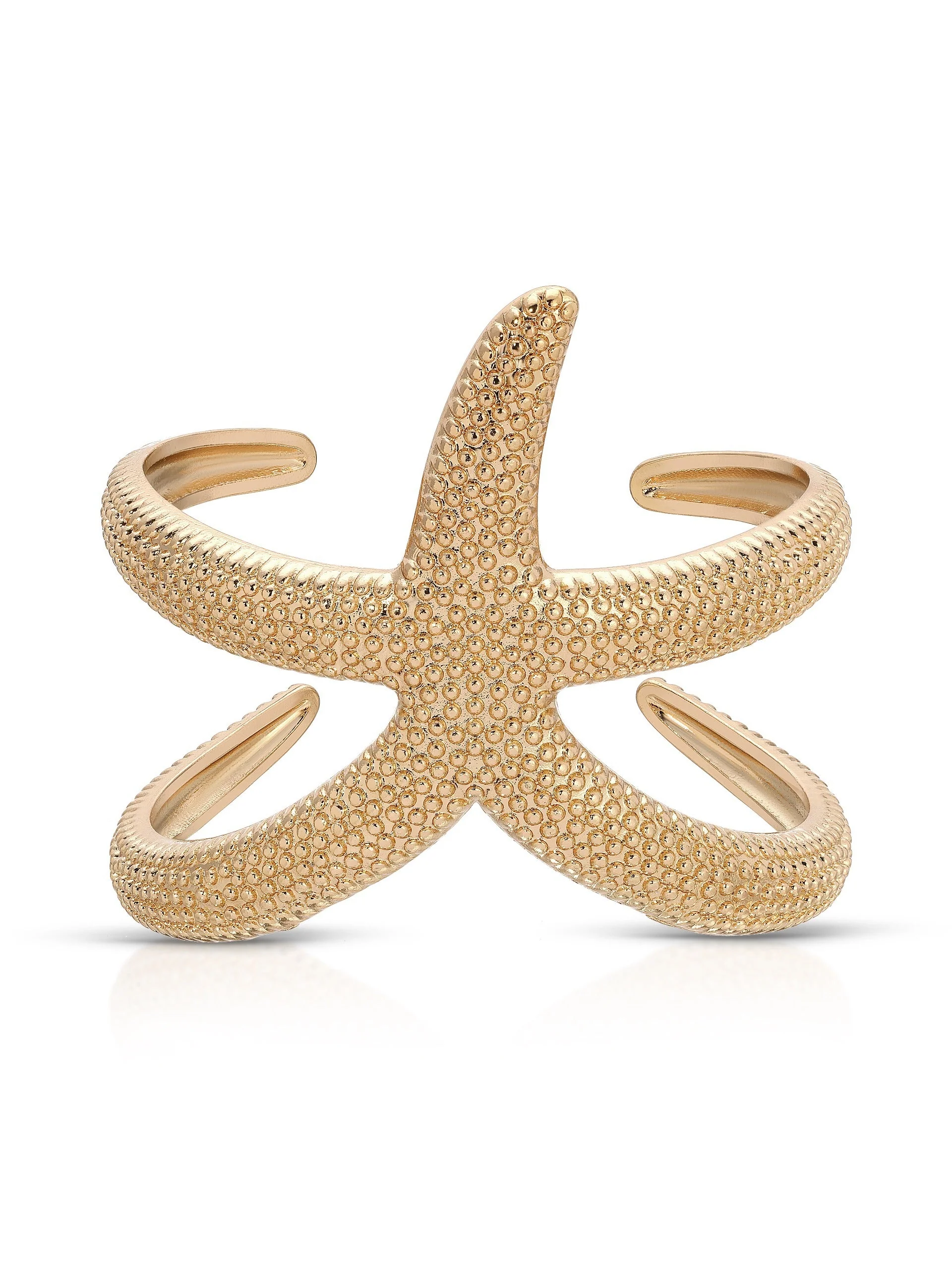 Starfish Hug Cuff Bracelet - Image 3