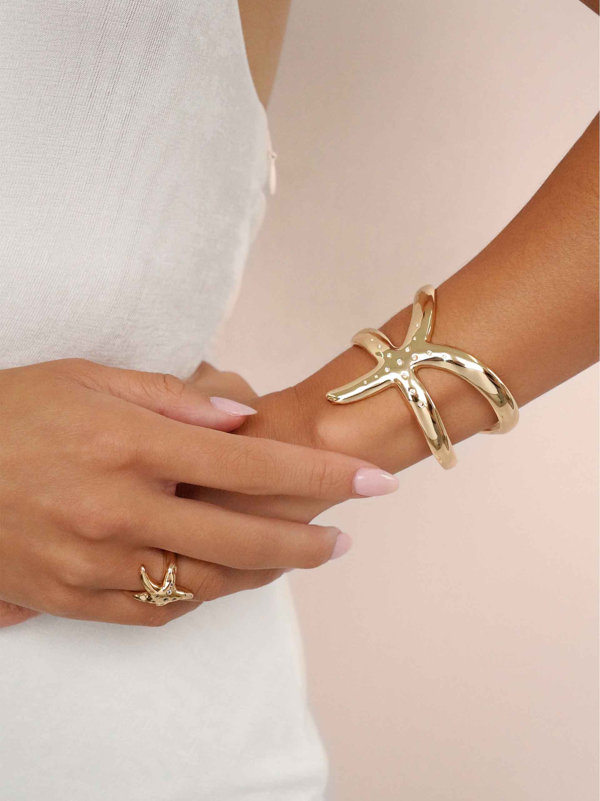 Starfish Luxe Cuff Bracelet - Image 2