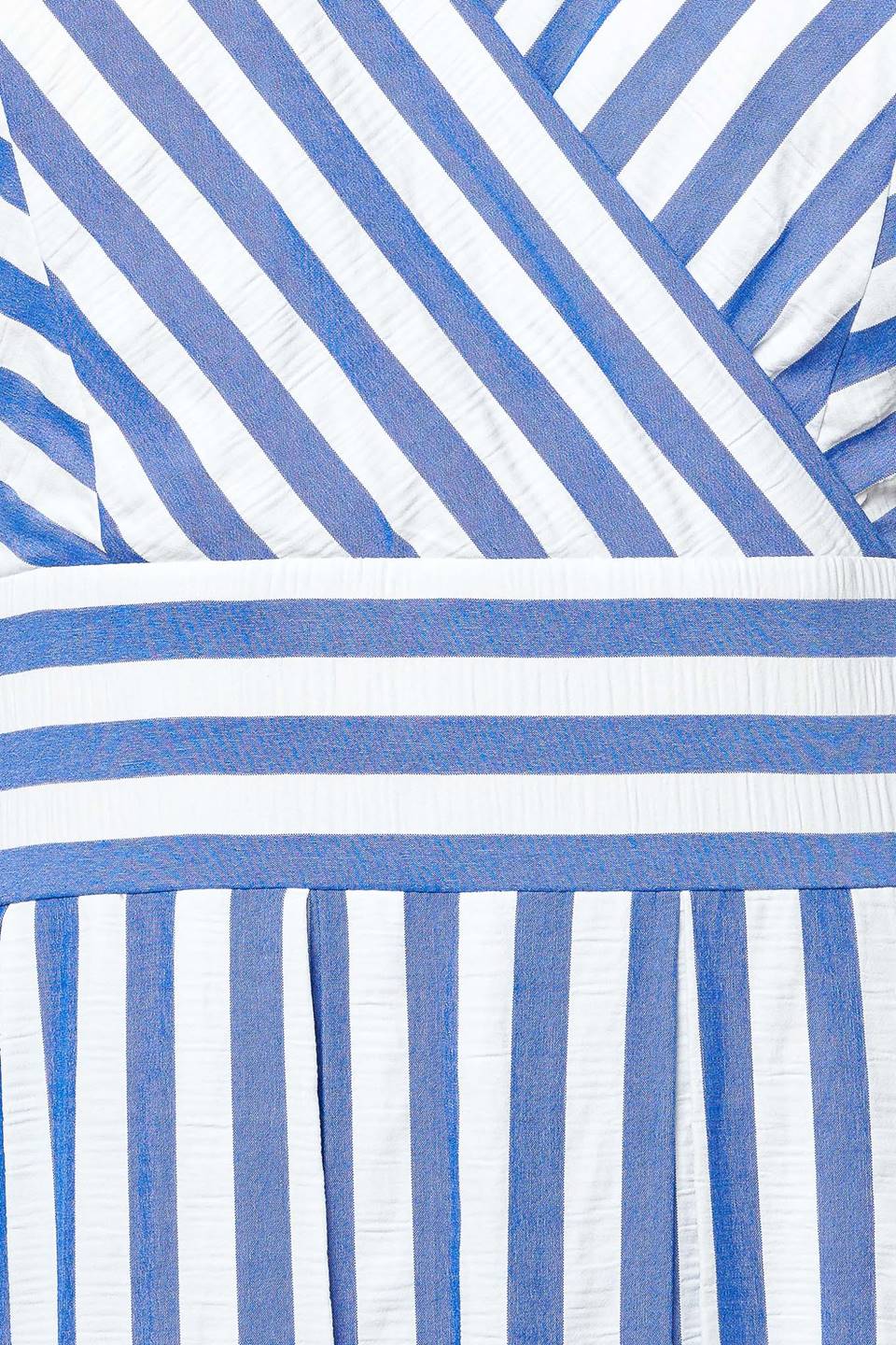 SUGAR RUSH - BLUE STRIPE MIDI DRESS - Image 7