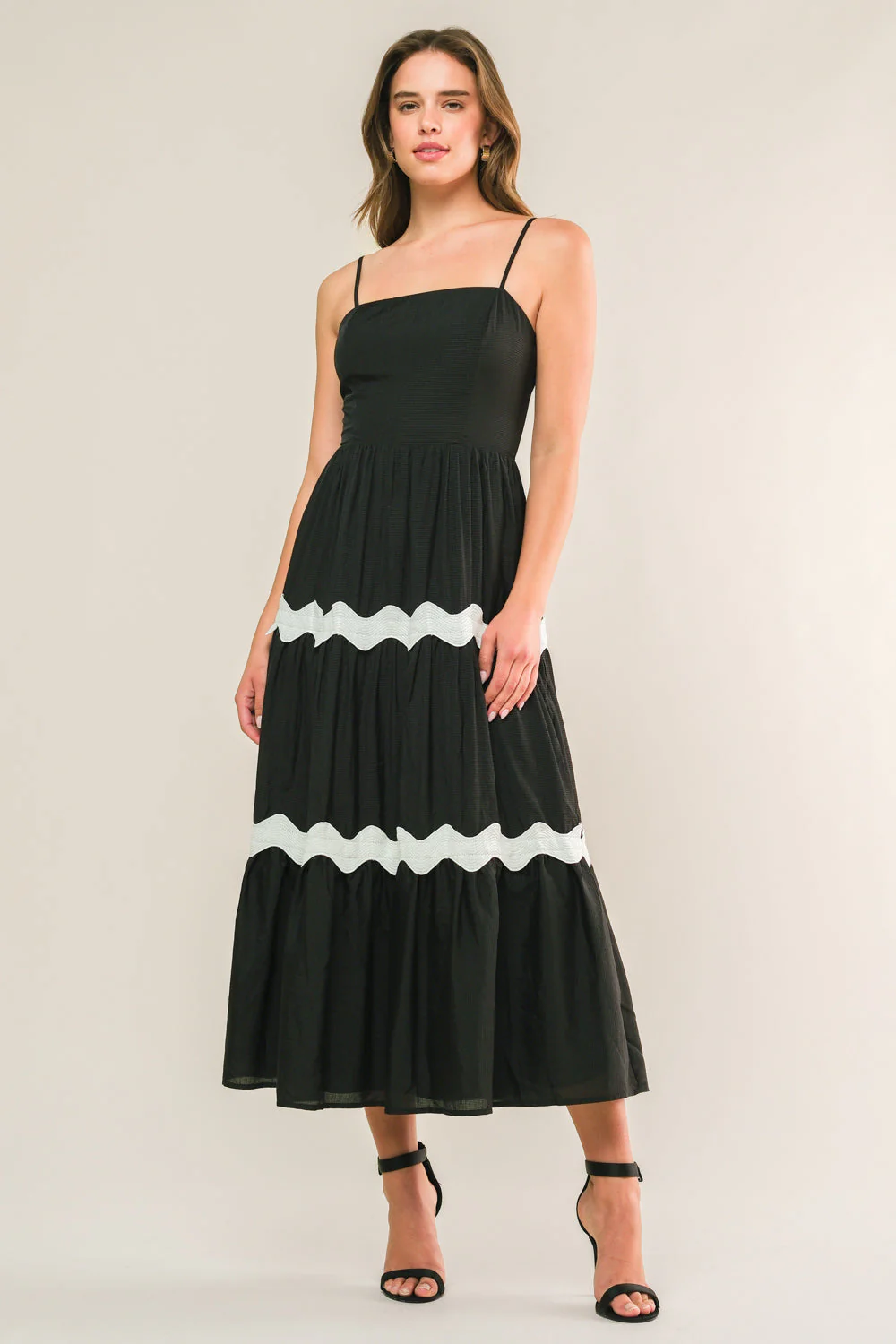 SUMMER SPRITZ - RIC RAC MIDI DRESS - Image 4