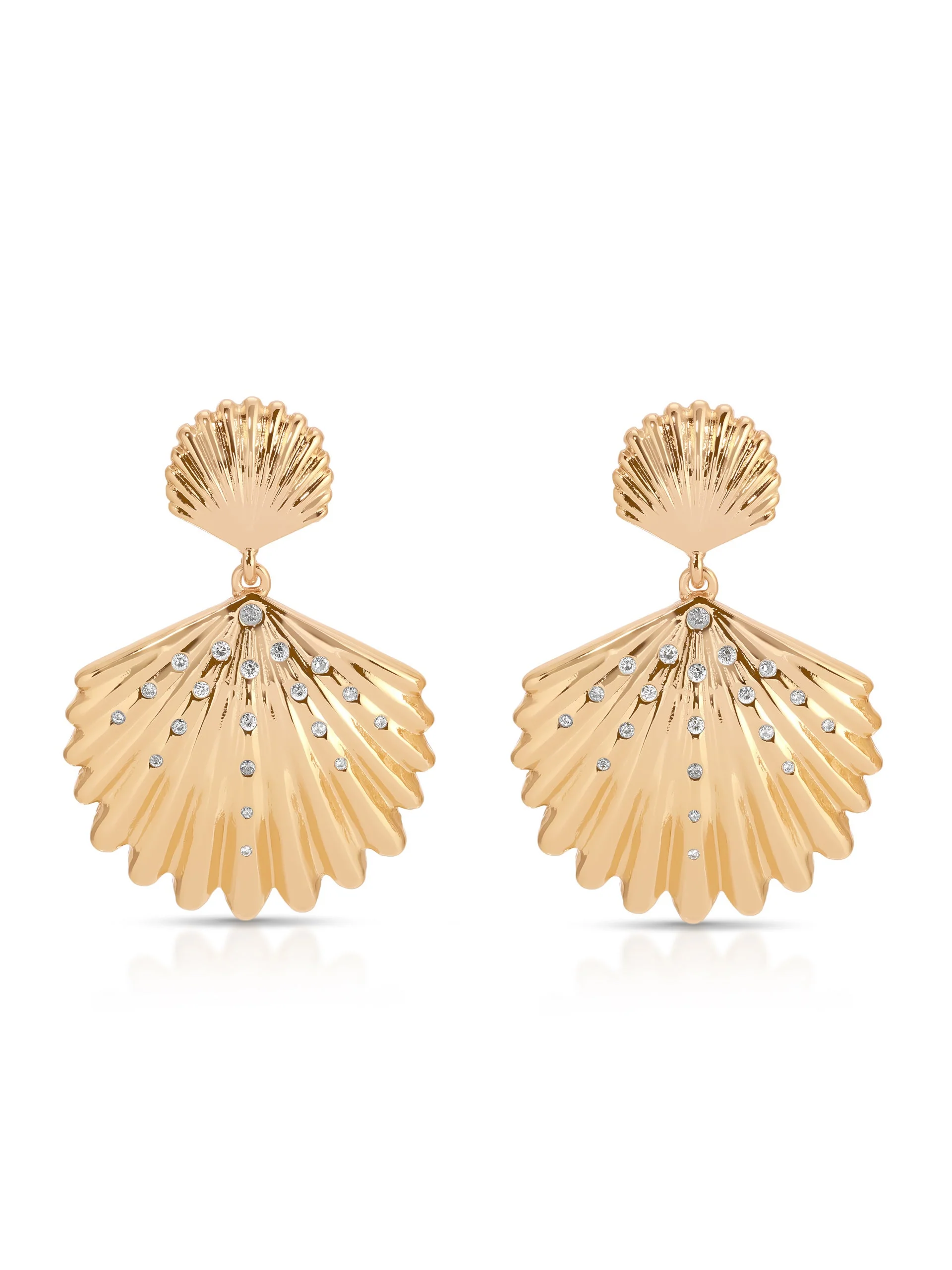 Sun-drenched Shell Earrings - Image 2