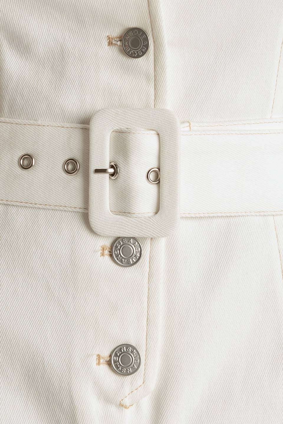 TAKE THE LEAD - WHITE SLEEVELESS ROMPER - Image 8