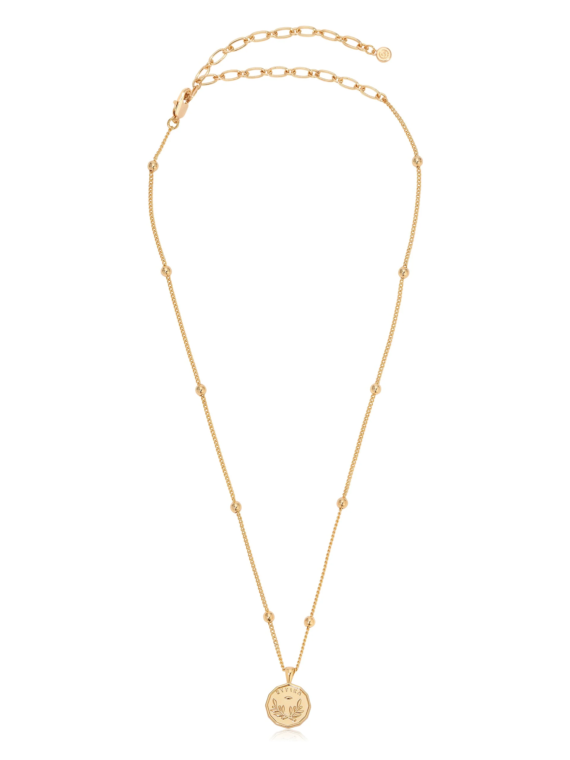 Three Coins Necklace Set - Image 3