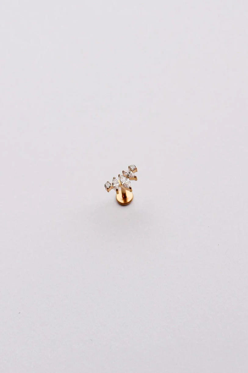 Tiara Flat Back Stud - Image 2
