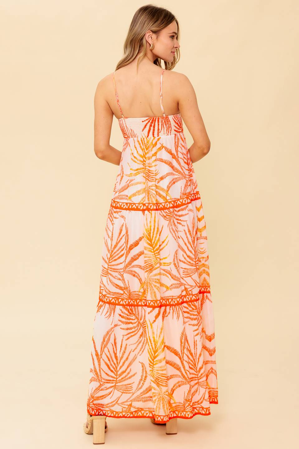 TROPICAL LAGOON O-RING MAXI DRESS - Image 2