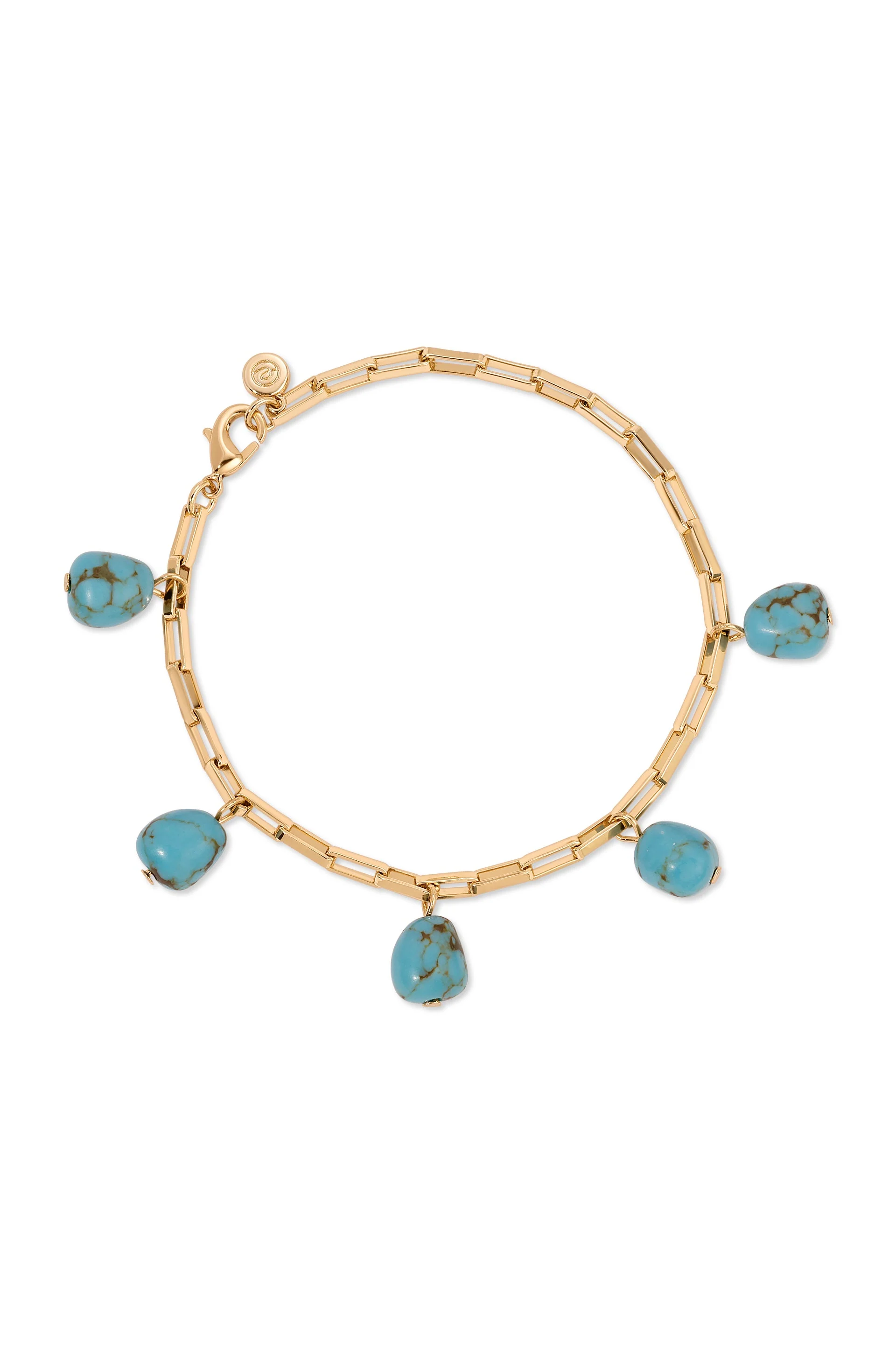 Turquoise Nugget Bracelet Set - Image 3