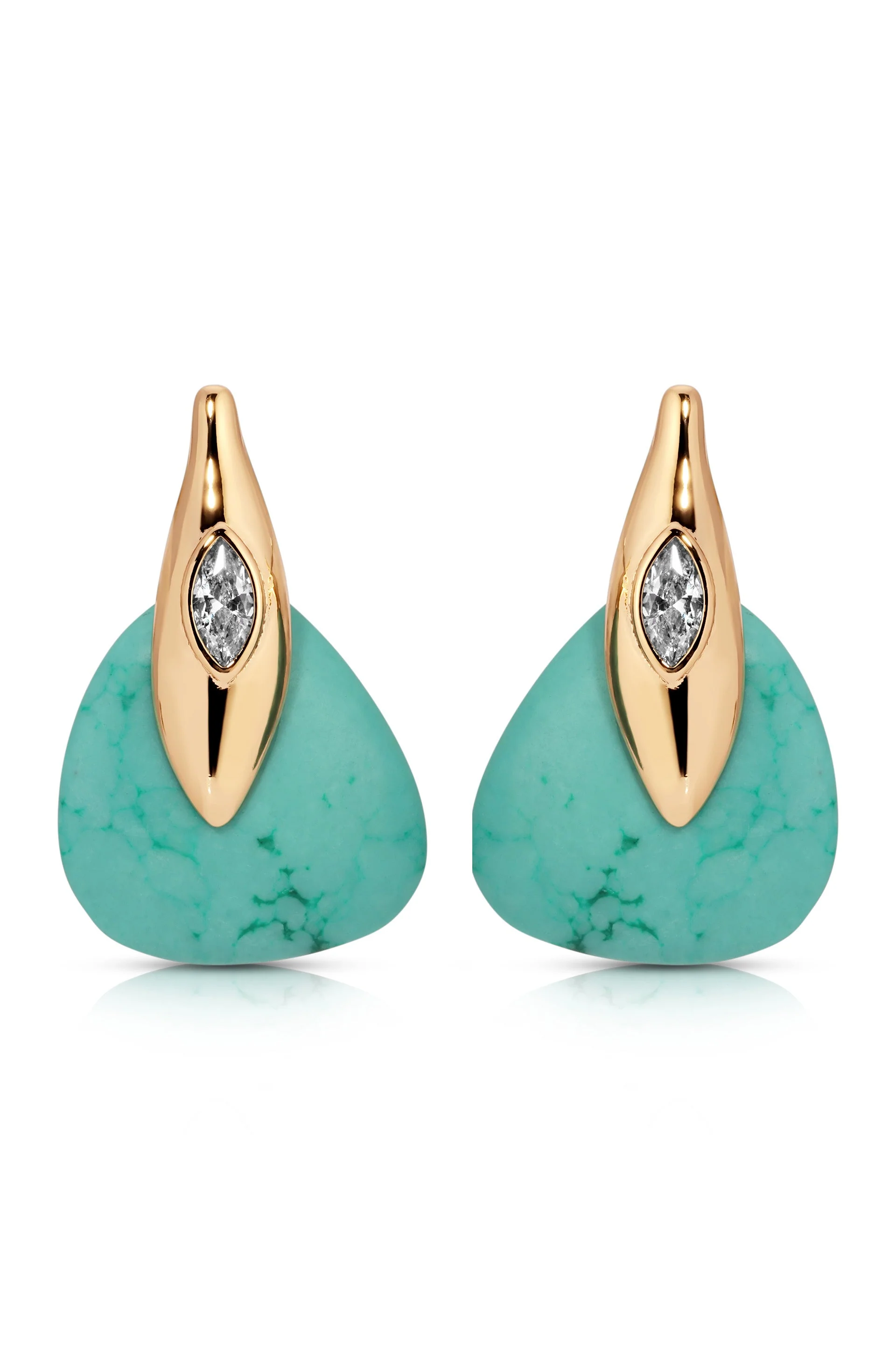 Turquoise Solstice Earrings - Image 2