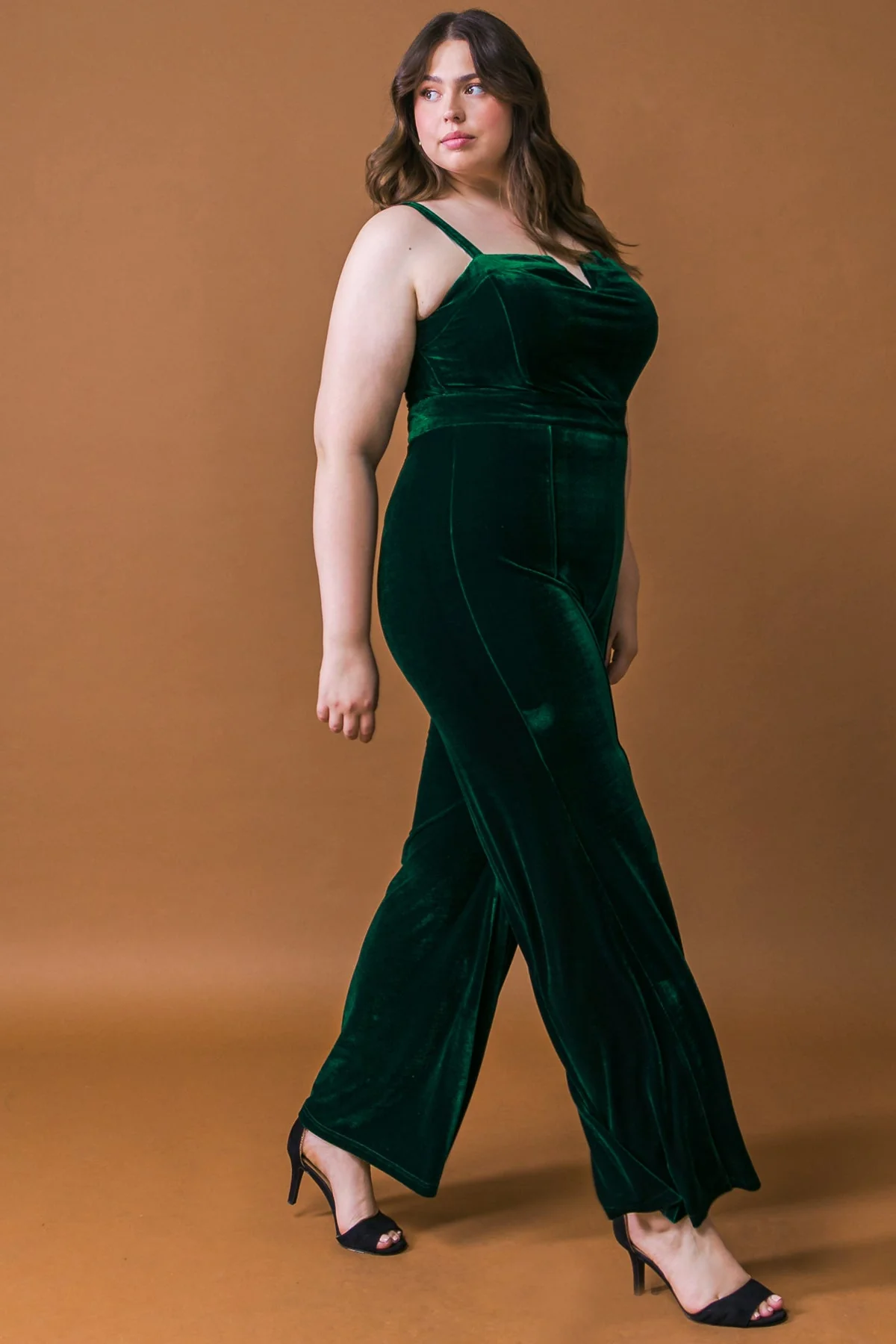 TWILIGHT HOUR VELVET JUMPSUIT - Image 11