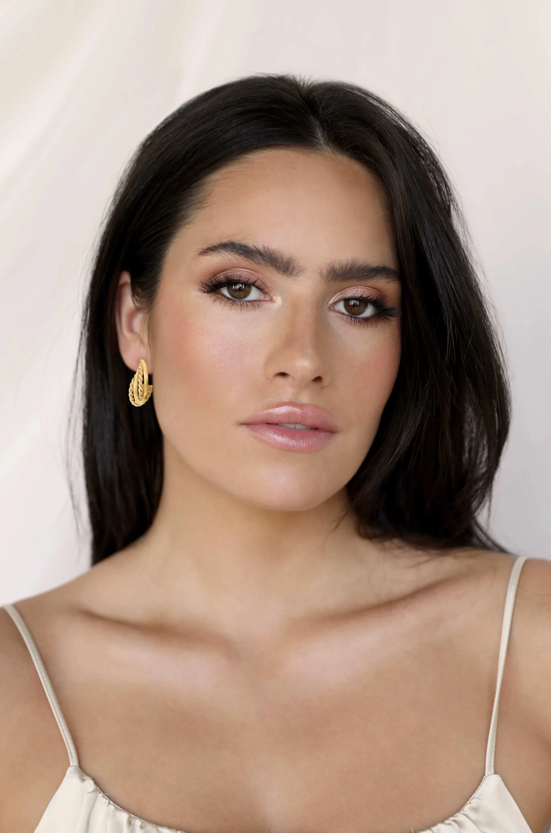 Twists and Turns Hoop Earrings - Image 2