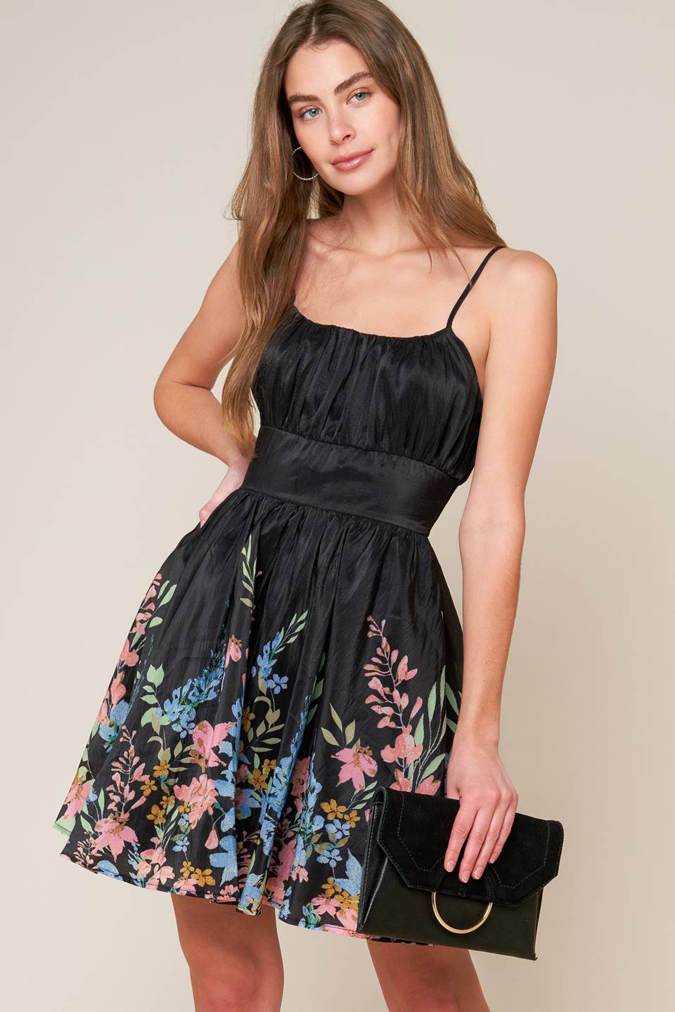 WITH THE TIDE WOVEN MINI DRESS - Image 2