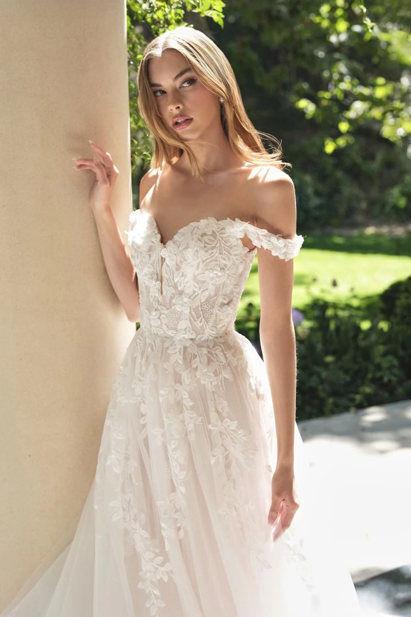 WL057 - Wedding Ball Gown - Andrea & Leo - Image 3