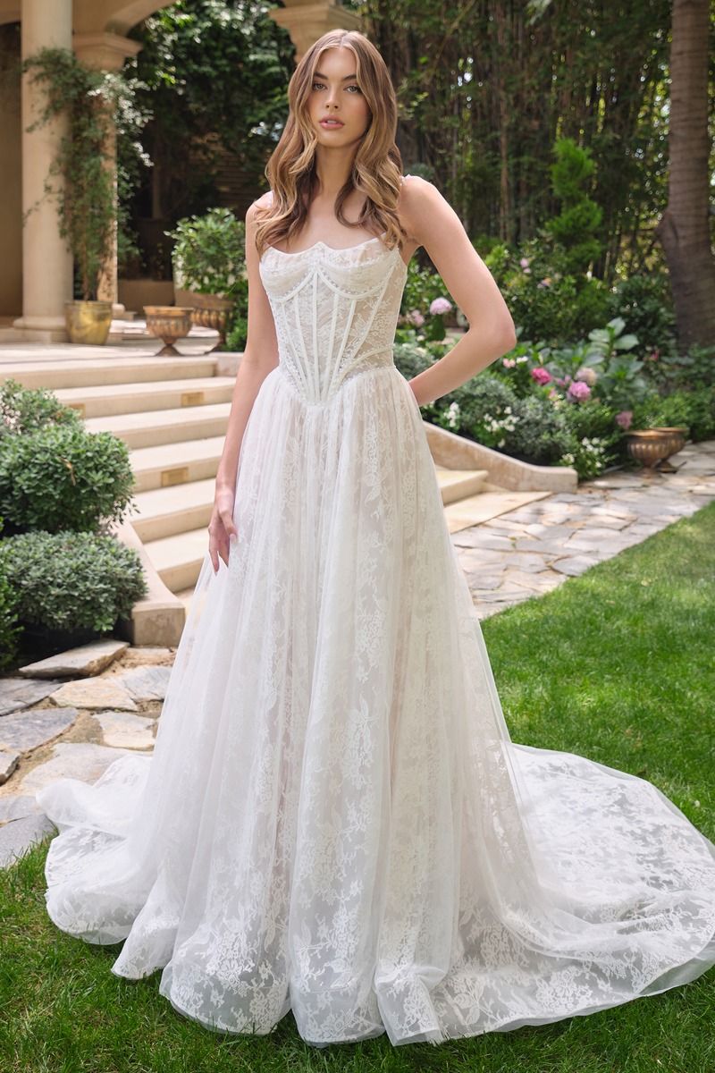 WL069 - A-line Wedding Gown - Andrea & Leo