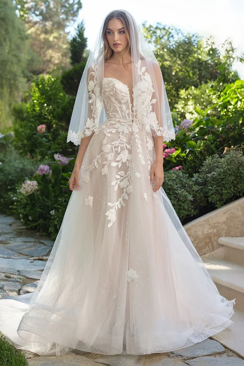 WL070 - A-line Wedding Ball Gown - Andrea & Leo - Image 2