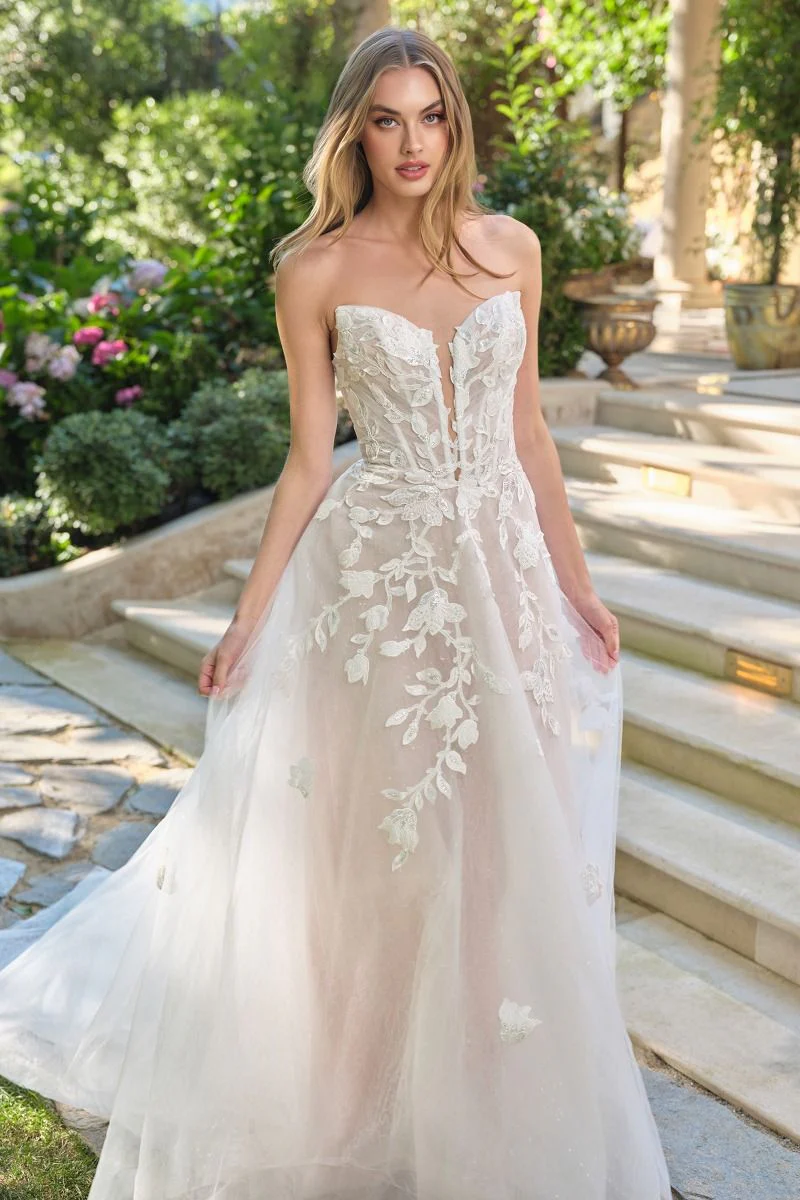 WL070 - A-line Wedding Ball Gown - Andrea & Leo - Image 3