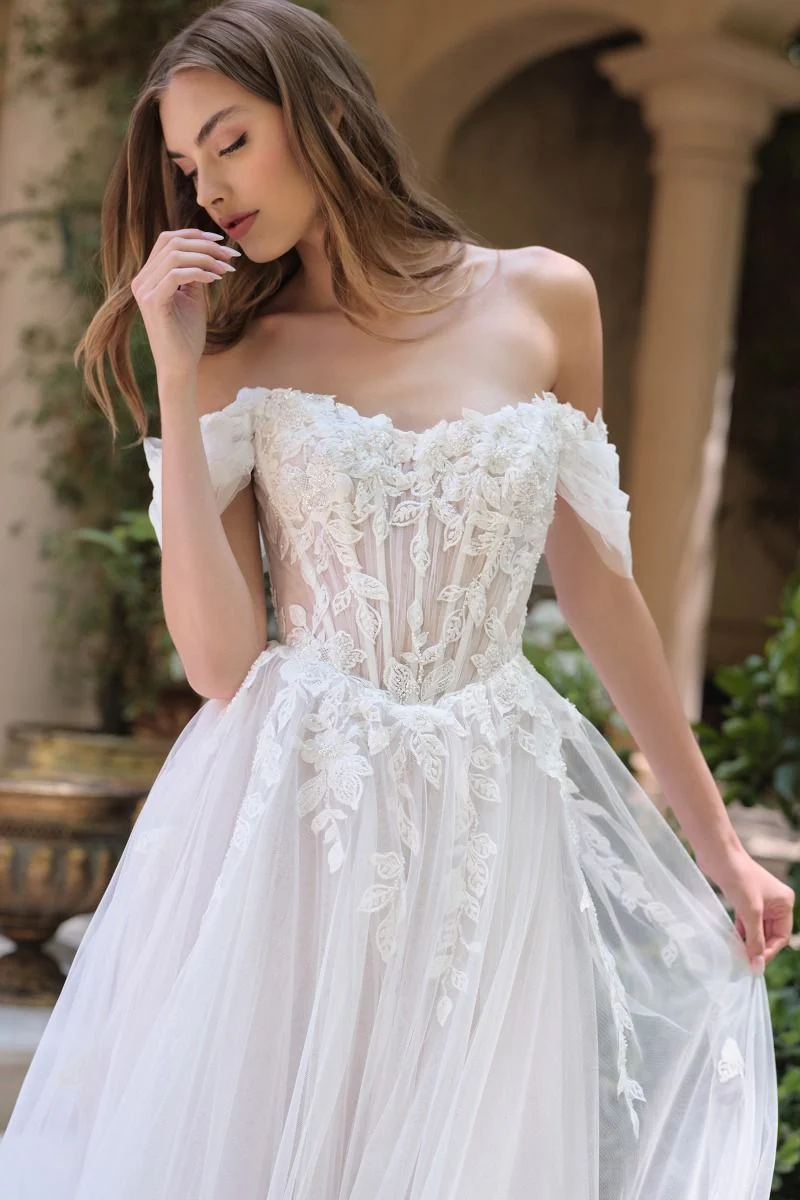 WL089 - Wedding Ball Gown - Andrea & Leo - Image 2