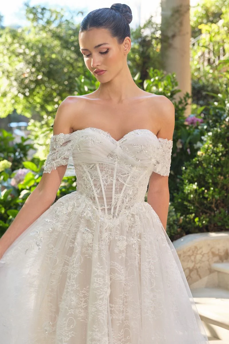 WL090 - Wedding Ball Gown - Andrea & Leo - Image 2