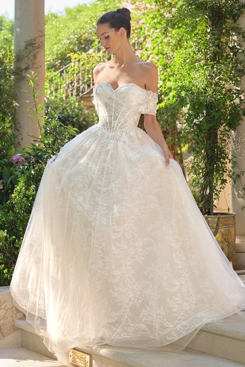 WL090 - Wedding Ball Gown - Andrea & Leo - Image 3